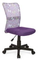 poah: ltka membrnov fialov/sieovina vzorovan/plast - ierna, kancelrska stolika DINGO - ilustran obrzok