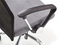 poah: ltka ierna/sieovina siv/kov, kancelrska stolika VIRE 2 - ilustran obrzok