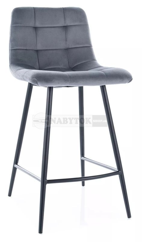 Barová stolička MILA H-2 VELVET