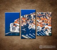 OBRAZ 3 DIELNY DUBROVNK 75X50CM