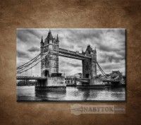 Obraz 1 dielny MEST TOWER BRIDGE V RETRO TLE