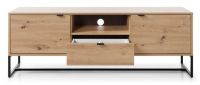 RTV stolk ANGES AN01 153 2D1S - vntro, farba: dub artisan / kov ierny

