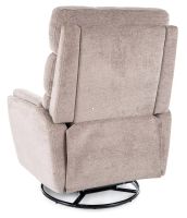 Relaxa�n� kreslo ARGOS RAVEN, po�ah: l�tka RAVEN 30 tmav� b�ov� - ilustra�n� obr�zok