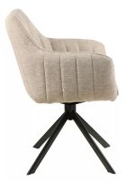 Kreslo AZALIA BREGO, poah: ltka BREGO 31 bov/kov: ierna mat. - ilustran obrzok