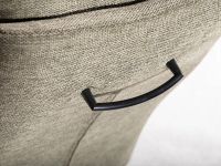 Stolička BERRY BREGO, poťah: látka BREGO 77 olivová/kov: čierna mat. - ilustračný obrázok Stolička BERRY BREGO, poťah: látka BREGO 77 olivová/kov: čierna mat. - ilustračný obrázok