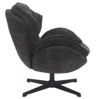 Kreslo BETTY, po�ah: l�tka �ierna TAP 242 - ilustra�n� obr�zok