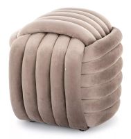 Taburetka BRUNI VELVET, po�ah: l�tka tmav� b�ov� TAP 251 - ilustra�n� obr�zok