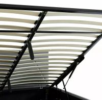 Posteľ COLUMBIA VELVET 160, poťah: látka aksamit TAP 192 sivá - ilustračný obrázok Posteľ COLUMBIA VELVET 160, poťah: látka aksamit TAP 192 sivá - ilustračný obrázok