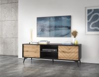 RTV stolk PEARL PE01 154 2D, farba: ierna / dub evoke coast
