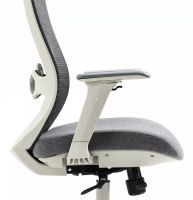 Kancel�rske kreslo ERGON, po�ah: l�tka siv�/sie�ovina siv�/ekoko�a siv�/podno�ka: siv� - ilustra�n� obr�zok