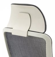 Kancel�rske kreslo ERGON, po�ah: l�tka siv�/sie�ovina siv�/ekoko�a siv�/podno�ka: siv� - ilustra�n� obr�zok