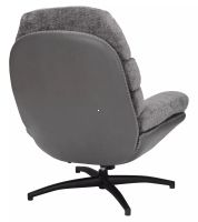 Kreslo GISELLE, po�ah: l�tka siv� TAP 240/ekoko�a siv� TAP 243 - ilustra�n� obr�zok