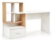 PC stol�k GROSSO, farba: dub zlat�/biela - ilustra�n� obr�zok