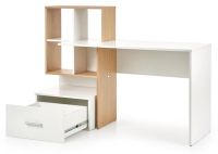 PC stol�k GROSSO, farba: dub zlat�/biela - ilustra�n� obr�zok