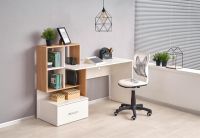 PC stol�k GROSSO, farba: dub zlat�/biela - ilustra�n� obr�zok