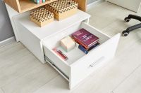 PC stol�k GROSSO, farba: dub zlat�/biela - ilustra�n� obr�zok