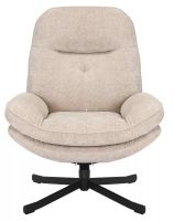 Kreslo HARPER, po�ah: l�tka be�ov� TAP 241/podno�ka-�ierna - ilustra�n� obr�zok