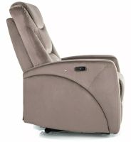 Relaxa�n� kreslo KRONOS VELVET, po�ah: l�tka BLUVEL 38 cappuccino - ilustra�n� obr�zok