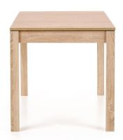 Stôl MAURYCY, plát: laminovaná MDF + ABS hrany-dub sonoma/podnož: laminovaná MDF-dub sonoma - ilustračný obrázok Stôl MAURYCY, plát: laminovaná MDF + ABS hrany-dub sonoma/podnož: laminovaná MDF-dub sonoma - ilustračný obrázok
