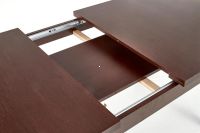 Stôl MAURYCY, plát: laminovaná MDF + ABS hrany-tmavý orech/podnož: laminovaná MDF-tmavý orech - ilustračný obrázok Stôl MAURYCY, plát: laminovaná MDF + ABS hrany-tmavý orech/podnož: laminovaná MDF-tmavý orech - ilustračný obrázok
