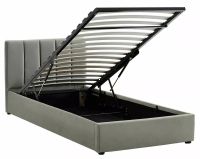 Poste� MONTREAL VELVET 90, po�ah: l�tka aksamit TAP 192 siv� - ilustra�n� obr�zok