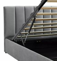 Poste� MONTREAL VELVET 90, po�ah: l�tka aksamit TAP 192 siv� - ilustra�n� obr�zok