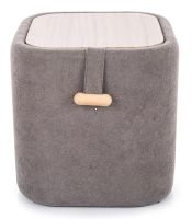 Taburetka NAP, poťah: látka sivá TAP 254 - ilustračný obrázok Taburetka NAP, poťah: látka sivá TAP 254 - ilustračný obrázok