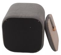 Taburetka NAP, poťah: látka sivá TAP 254 - ilustračný obrázok Taburetka NAP, poťah: látka sivá TAP 254 - ilustračný obrázok