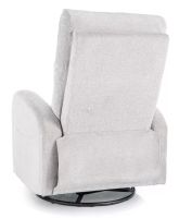 Relaxa�n� kreslo OLIMP RAVEN, po�ah: l�tka RAVEN 06 svetl� siv� - ilustra�n� obr�zok