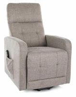 Relaxa�n� kreslo OTUS II BREGO, po�ah: l�tka BREGO 34 b�ov� - ilustra�n� obr�zok