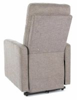 Relaxa�n� kreslo OTUS II BREGO, po�ah: l�tka BREGO 34 b�ov� - ilustra�n� obr�zok