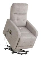 Relaxa�n� kreslo OTUS II BREGO, po�ah: l�tka BREGO 34 b�ov� - ilustra�n� obr�zok