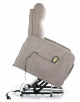 Relaxa�n� kreslo OTUS II BREGO, po�ah: l�tka BREGO 34 b�ov� - ilustra�n� obr�zok