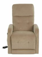 Relaxa�n� kreslo OTUS II VELVET, po�ah: l�tka BLUVEL 28 b�ov� - ilustra�n� obr�zok