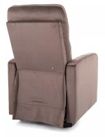 Relaxačné kreslo OTUS VELVET, poťah: látka BLUVEL 38 cappuccino - ilustračný obrázok Relaxačné kreslo OTUS VELVET, poťah: látka BLUVEL 38 cappuccino - ilustračný obrázok