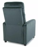 Relaxa�n� kreslo OTUS VELVET, po�ah: l�tka BLUVEL 78 tmav� zelen� - ilustra�n� obr�zok