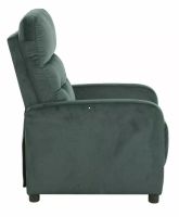 Relaxa�n� kreslo OTUS VELVET, po�ah: l�tka BLUVEL 78 tmav� zelen� - ilustra�n� obr�zok
