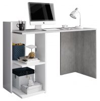 PC stolk ANDREO, farba: betn/biela mat
