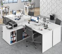 PC stolk DALTON 2 NEW, farba: biela/grafit, ilustran obrzok