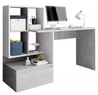 PC stolk NEREO, farba: betn/biela mat
