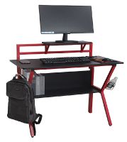 PC stolk TABER, farba: ierna/erven