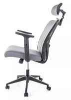 Kancel�rske kreslo Q-080M, po�ah: l�tka siv�/podno�ka: �ierna - ilustra�n� obr�zok