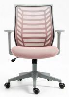 Kancelárska stolička Q-320, poťah: látka ružová/sieťovina ružová-ilustračný obrázok Kancelárska stolička Q-320, poťah: látka ružová/sieťovina ružová-ilustračný obrázok