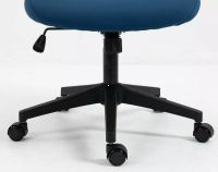 Kancelárska stolička Q-333, poťah: látka modrá/sieťovina sivá - ilustračný obrázok Kancelárska stolička Q-333, poťah: látka modrá/sieťovina sivá - ilustračný obrázok