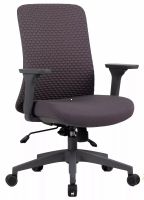 Kancelárska stolička Q-744, poťah: látka sivá/sieťovina sivá/podnožka-čierna -ilustračný obrázok Kancelárska stolička Q-744, poťah: látka sivá/sieťovina sivá/podnožka-čierna -ilustračný obrázok