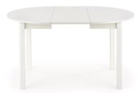 Stôl RINGO, plát: lakovaná MDF-biela/podnož: masívne drevo - biela - ilustračný obrázok Stôl RINGO, plát: lakovaná MDF-biela/podnož: masívne drevo - biela - ilustračný obrázok