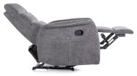 Relaxa�n� kreslo SOLON BREGO M, po�ah: l�tka BREGO 18 tmav� siv�, rozkladanie - ilustra�n� obr�zok