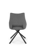 stolika K-409, ltka VELVET siv