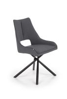 stolika K-409, ltka VELVET siv