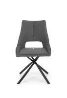 stolika K-409, ltka VELVET siv